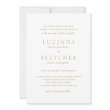 Casamento Formal Clássico Dourado Elegante