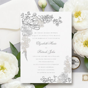 Convite Casamento Formal dos Pais Faux Embriagados