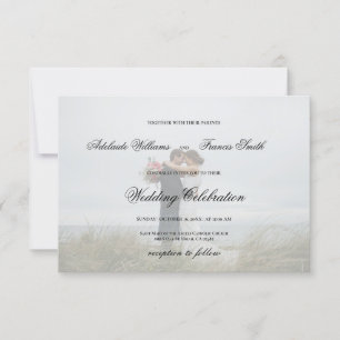 Convite casamento fotográfico