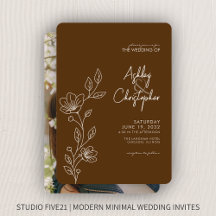 Casamento Fotográfico do Contorno de Folhagem Cast