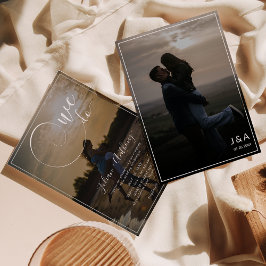 Convite Casamento Fotográfico Elegante Overlay 2