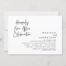 Casamento Furtivo, Celebração Felizes para Sempre 