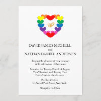 Casamento gay de Casamentos do Coração Arco-Íris