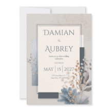 Casamento Geométrico Botânico Moderno