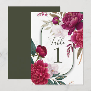 Convite Casamento Glam Floral Jardim Flor de Cerejeira em 