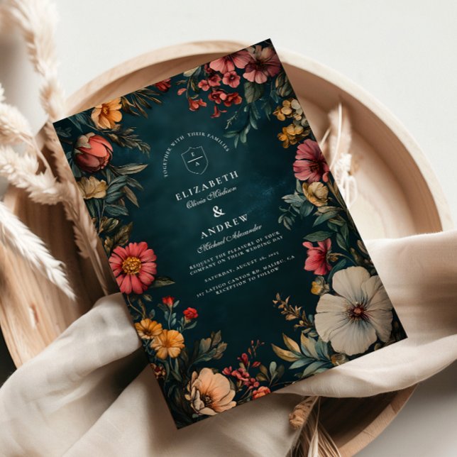 Convite Casamento Glamour Assustador (Criador carregado)