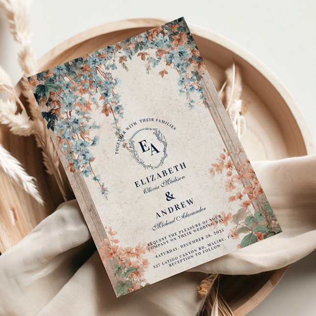 Convite Casamento Glorioso de Countryside Morning (Criador carregado)