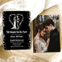 Casamento Gótico de Halloween Até que a Morte Nos 