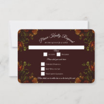 Casamento Gótico Fall Maroon Laranja Russo