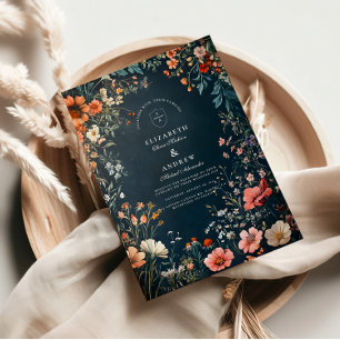 Convite Casamento Gótico Romântico