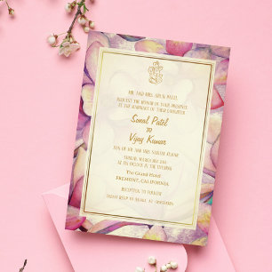 Convite Casamento Hindu de Ganesha