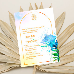 Convite Casamento Hindu de Ganesha