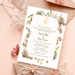 Convite Casamento Hindu de Ganesha