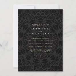 Convite Casamento Hindu Indiano na Índia