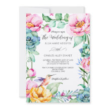 Casamento Hummingbird Motif