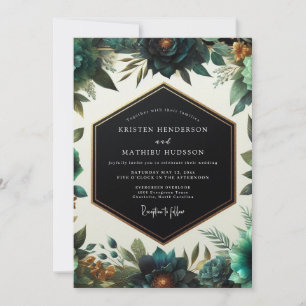 Convite Casamento Hunter Auburn Gloaming