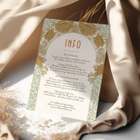 Casamento INFO Vintage Art Nouveau William Morris