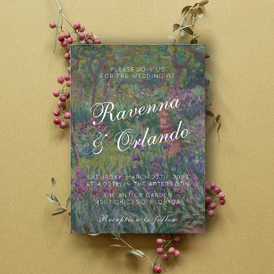 Convite Casamento Inspirado no Museu de Arte Fina Claude M