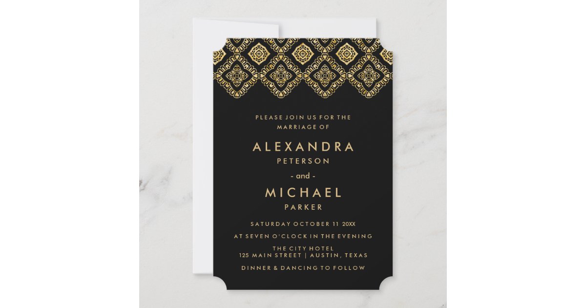 Zgrngez7z2wbam Confira nossos guias e nossas dicas para o que escrever no convite de casamento não é esse bicho de sete cabeças que parece ser! https www zazzle com br convite casamento inspirado oriental preto e dourado glam 256666593646577295