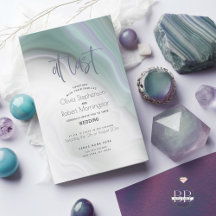 CASAMENTO | Jade Suave e Invit Violeta Marble