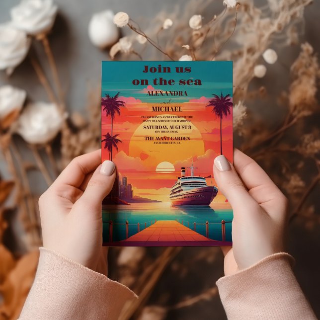 Convite Casamento jamaicano exótico (Criador carregado)