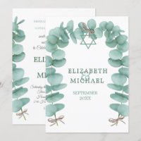 Casamento Judeu Chuppah Eucalyptus Foliage Green
