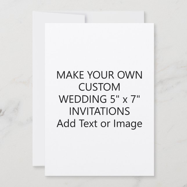 Convite Casamento Kraft de adição personalizada de imagem  (Frente)