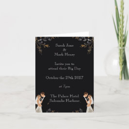 Convite Casamento layout que você pode personaliza