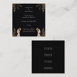 Convite Casamento layout que você pode personaliza