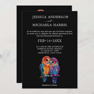 Convite Casamento 🌈 LGBTQ da União Eterna