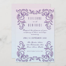 Casamento lilac decorativo com lésbicas Boho