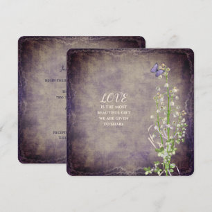 Convite Casamento Lily da safra do Vale