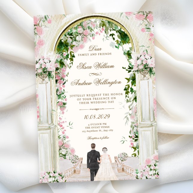 Convite casamento lindo (Criador carregado)