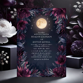 Convite Casamento Lua do Jardim da Meia-Noite