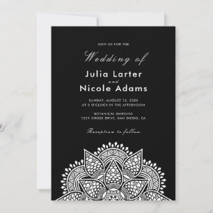 Convite Casamento Luxuoso Geométrico Brilhante Metálico