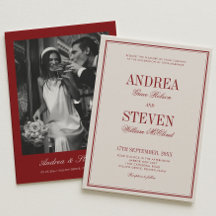 Casamento Luxuoso Ópera Vermelho Escuro