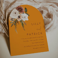 Casamento Mágico com Arco Floral Boho Ensolarado