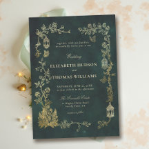 Casamento Mágico Esmeralda Floresta Fairycore