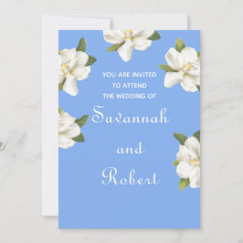 Convite Casamento Magnolia Blossom