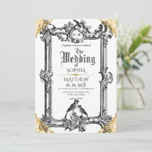 Convite Casamento Medieval Fantasia Real