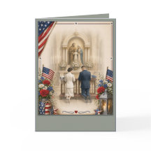 Casamento Militar Católico Americano Personalizado