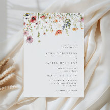 Casamento Minimalista com Flores Silvestres