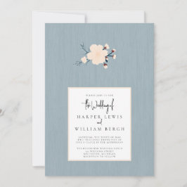 Convite Casamento minimalista de cereja