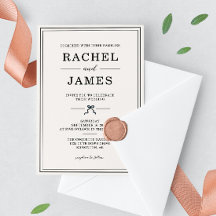 Casamento Minimalista Elegante Coquette Preto e Br