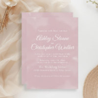 Casamento Minimalista Elegante Rosa Bege Branco Sc