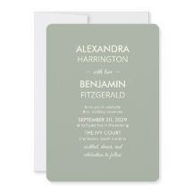 Casamento Minimalista Moderno | Atemporal em Verde