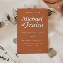 Casamento Minimalista Moderno Boho Terracotta