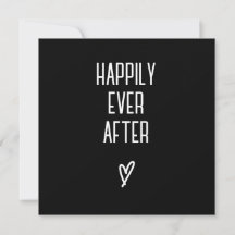 Casamento Minimalista Moderno Preto