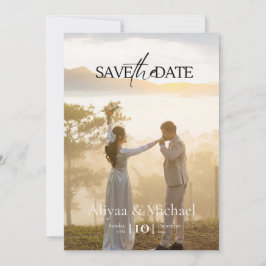 Convite Casamento Minimalista Salva a Data