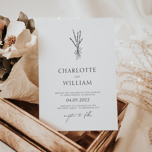 Convite Casamento Mínimo Moderno em Greenery (Criador carregado)